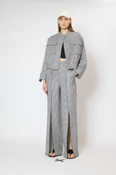 LIGHTWEIGHT LINEN BOMBER